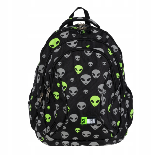 Aktovka školská taška - BACKPACK SV. PRAVÁ ŠKOLA REFLEXÍVNY