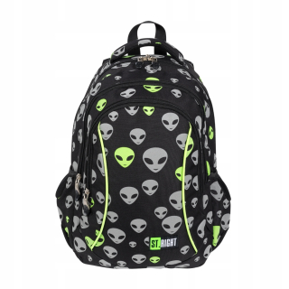 Aktovka školská taška - St.Right Backpack School Bag BP26 Reflexné
