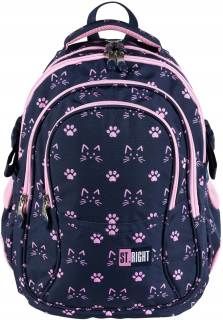 Školský batoh, taška - St.Right Backpack School Cat's Cat Kl. 2-4
