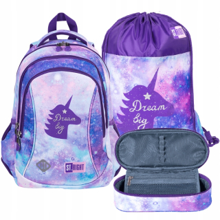 ST.RIGHT školský batoh UNICORN jednorožec