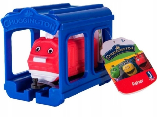 Mašinkov - Stacyjovkowo Asher Lokomotive s garážou Figurine