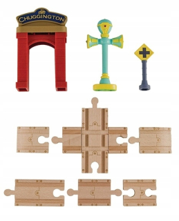 Mašinkov - Chuggington Koľaje Drevený Torah + Príslušenstvo 56900