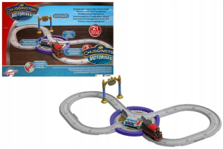 Predmetom ponuky je lokomotíva STARÝ PIT s koľajnicami zo série CHUGGINGTON Motorised.