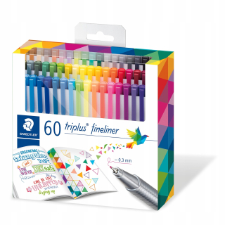 Staedtler TRIPLUS FINELINER THINOVANÉ 60 FARBY