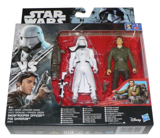 STAR WARS - Star Wars B8612 Snowtrooper dôstojník + PoE Dameron