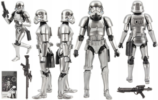 STAR WARS - Star Wars Black Series karbonizovaný Stormtrooper