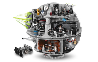 STAR WARS - Star Wars Star of Smrť 4016 EL. Zberač