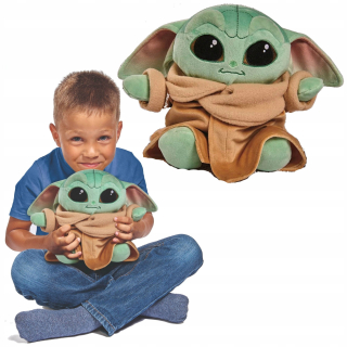 STAR WARS - Star Wars Maskot MandaLorian Baby Yoda 25 cm