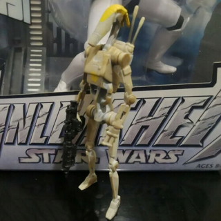 STAR WARS - Star Wars Clone Wars Tan Battle Droid Commander