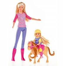 STEFFI bábika - Steffi - evi s koňom - Pony - 8051