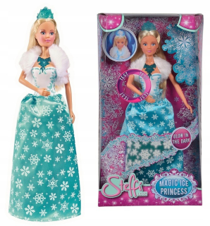 STEFFI bábika - Steffi láska zimná princezná žiariace suché