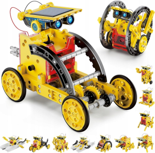 Hot Bee STEM Solar Robot Toy, hračky pre chlapcov vo veku 8