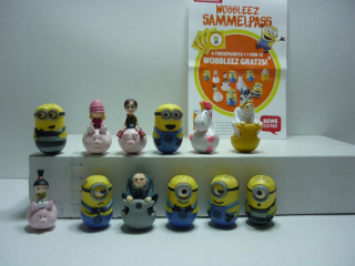 Mimoni - Stukeez Sada Rewe Wobbleez Mimonki z Nemecka