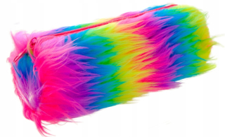 Peračník - Stnux ceruzka Case TUBA Rainbow kožušiny STN5201