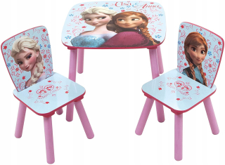 Elsa Frozen - Stolička pre deti krajiny Ice Anna Elsa