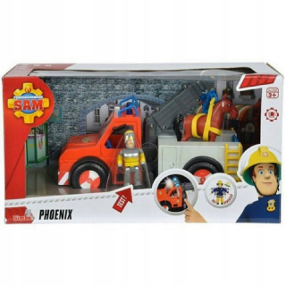 Požiarnik Sam  - Hasič Sam auto phoenix s obrázkom a simba koňa