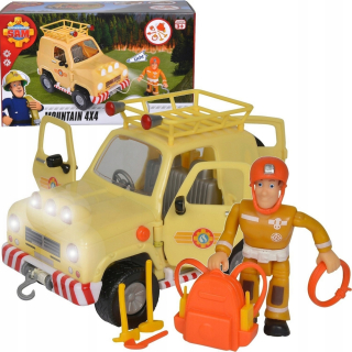 Požiarnik Sam  - Hasič Sam Jeep Mountain 4x4 Guard Obrázok Simba