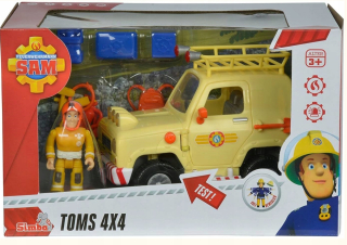 Požiarnik Sam  - Hasič Sam Jeep Rescue Figurine + príslušenstvo