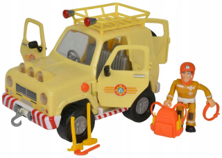 Požiarnik Sam  - Hasič Sam Jeep Rescue Guard Figurine + AKC