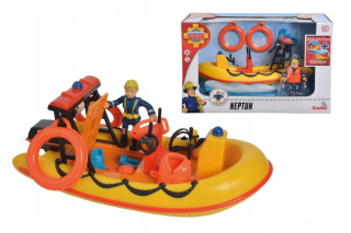 Požiarnik Sam  - Firefighter Sam Rescue Boat Neptun + Penny Figurine