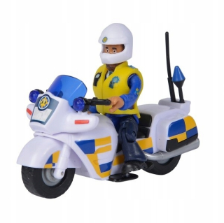 Požiarnik Sam  - Hasič Sam Policajný motor s akciou postava Simba