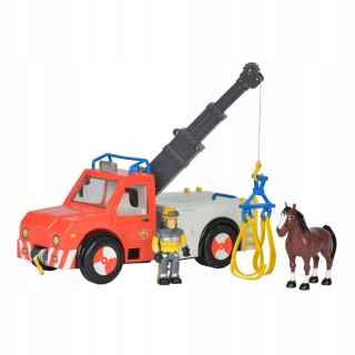 Požiarnik Sam  - Firefighter Sam vozidlo s žeriavom Phoenix Obrázok Kôň