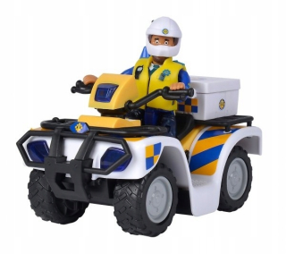Požiarnik Sam  - Hasič Sam Polícia Quad s Malcolm Simba