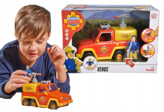 Požiarnik Sam  - Hasič sam oheň auto venus s obrázkom