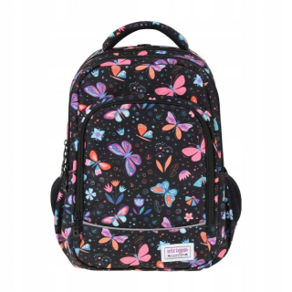 Školský batoh, taška - Strigo batoh Misty Casual Butterflies 24L