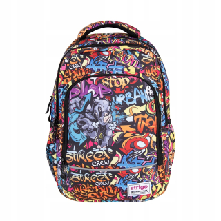 Školský batoh, taška - Strigo School Bathpack Youth CM9 Misty Comic