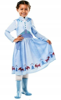 Elsa Frozen - Oblečenie Anna Anna Olaf Pozemok Ice Fairytale 128