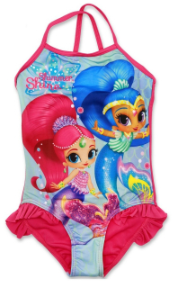 Shimmer a Shine - Swimsuit Shimmer a Shine Rose License 122 cm