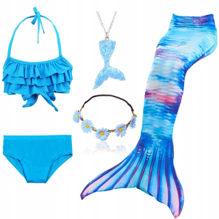 Princezná Ariel - Swimsuit Syreni chvost Mermaid Ariel-130