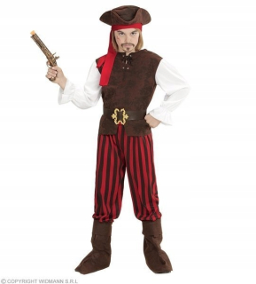 Pirati z karibiku - Pirát pirátske oblečenie z Karibiku Jack Pirat 158