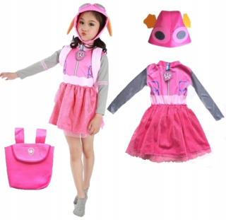 PAW Patrol - Šaty Disguise PSI PATROL SKYE 122/134 7-9 ROKOV