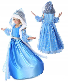 Elsa Frozen - Šaty šaty Elsa Elza Ice Land of Ice 98/104