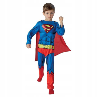 Superman - Superman oblečenie s svalymi 3-4 rokov. Superhrdina