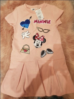 Minnie Mouse - Šaty H & M Mouse Minnie 122-128