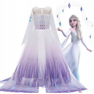 Elsa Frozen - Šaty krajiny Ice princezná kostým elsy 110