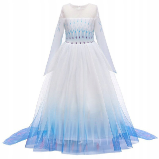 Elsa Frozen - Šaty krajiny Ice princezná kostým elsa 150