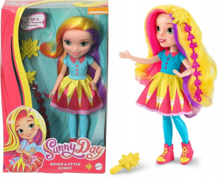 Bábika Sunny Day  - Slnečná denná bábika pre vlasový styling mattel fbn72