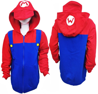 Super Mario - SUPER BOYS 'Mikina pre fanúšik Mario R158