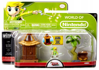 Super Mario - Super Mario Sada dediny Village Link Zelda Nintend