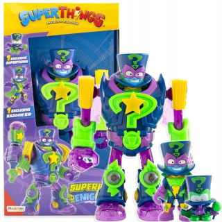 Super Things Zings Superbot Kazoomi Kid Enigma pohyblivá prispôsobiteľná figúrka