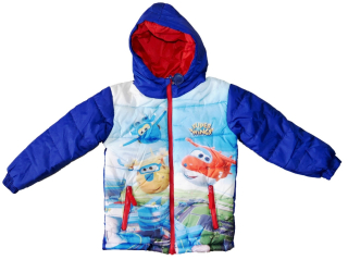 SUPER WINGS - Super Wings Bunda Boys Gazénové jablko 116