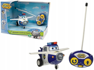 SUPER WINGS - Super krídla Paul Airplane ovládané zvuk svieti