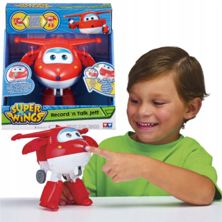 SUPER WINGS - Super Wings Airplane Robot Jetty JETT Records + DZEW