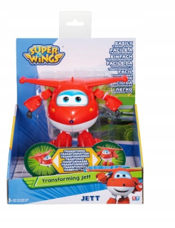 SUPER WINGS - Super krídla transformujúce lietadlo jett guma