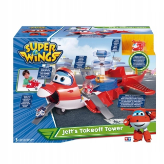 SUPER WINGS - Super krídla Jetta 2in1 720830 Štartovacia veža