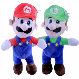 Super Mario - Super Set Mario a Luigi Mascot_25cm_ štýlový